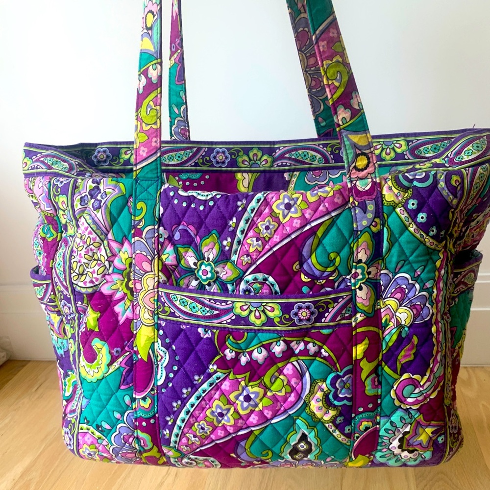 Vera Bradley Heather Get Carried Away Tote